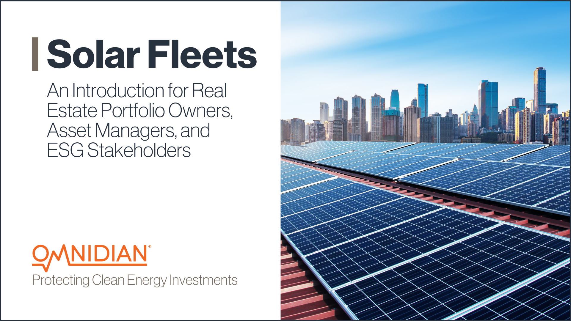 Solar Fleets: An Introduction To Solar Fleets For Real Estate Portfolio 